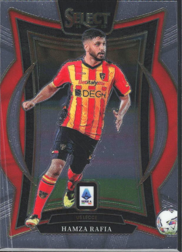 2024-25 Panini Select Serie A Hamza Rafia Terrace #75 – framsida