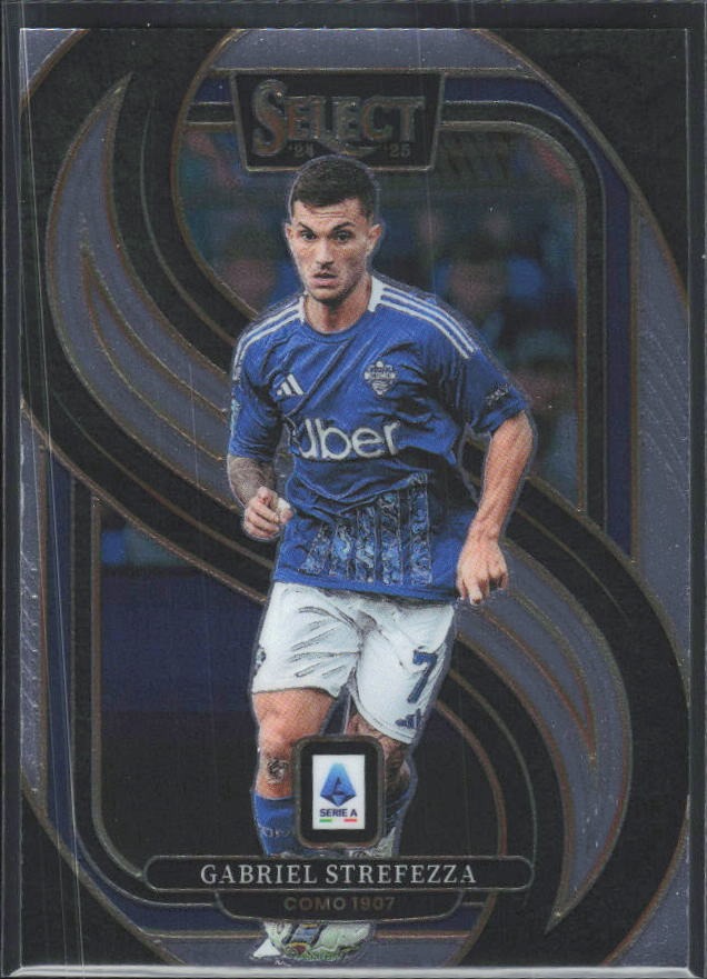 2024-25 Panini Select Serie A Gabriel Strefezza Mezzanine #138 – framsida
