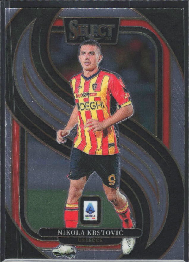 2024-25 Panini Select Serie A Nikola Krstović Mezzanine #171 – framsida