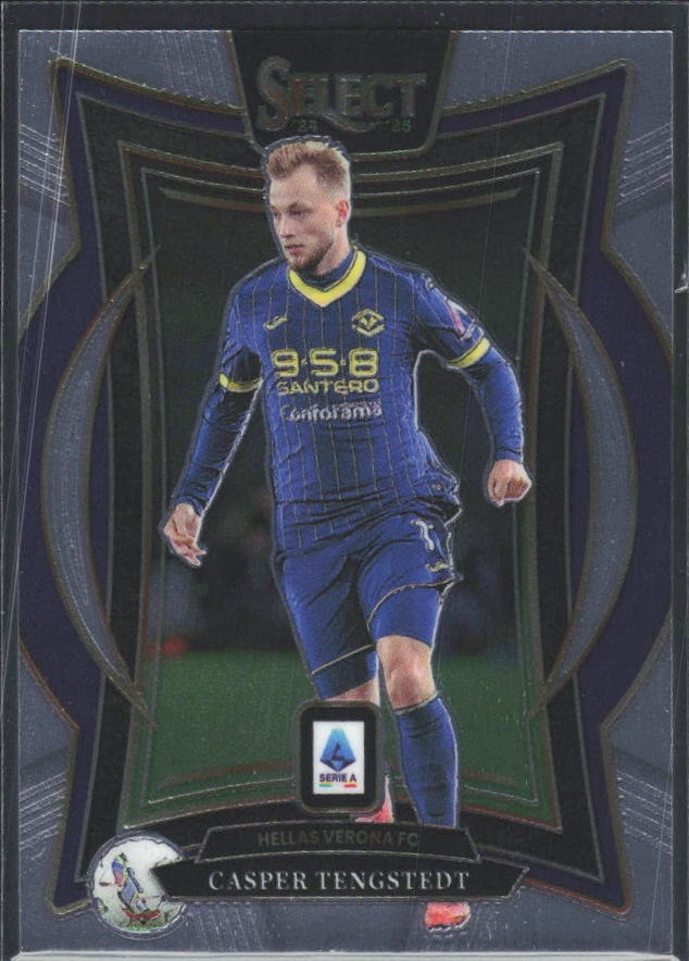 2024-25 Panini Select Serie A Casper Tengstedt Terrace #98 – framsida