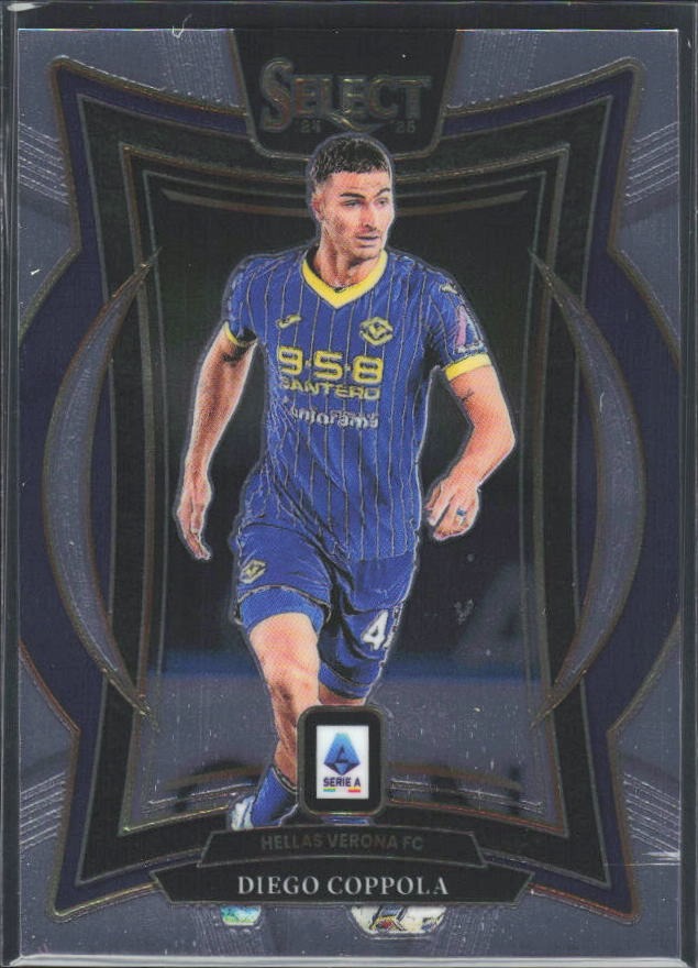 2024-25 Panini Select Serie A Diego Coppola Terrace #100 – framsida