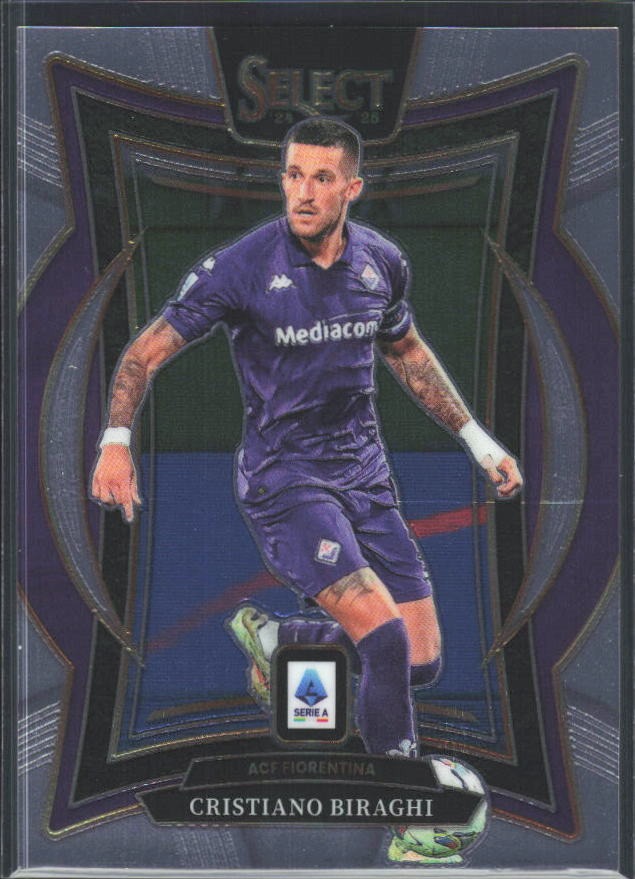 2024-25 Panini Select Serie A Cristiano Biraghi Terrace #34 – framsida