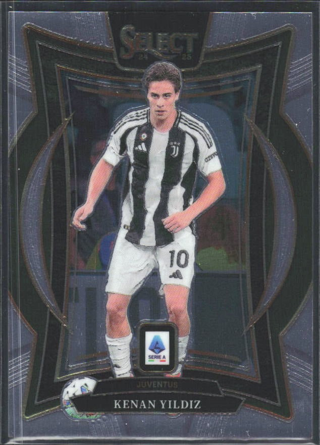 2024-25 Panini Select Serie A Kenan Yıldız Terrace #92 – framsida