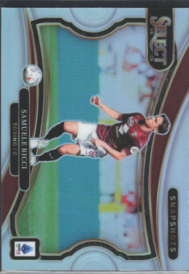 2024-25 Panini Select Serie A Samuele Ricci Star Status Silver Prizm #4 – framsida