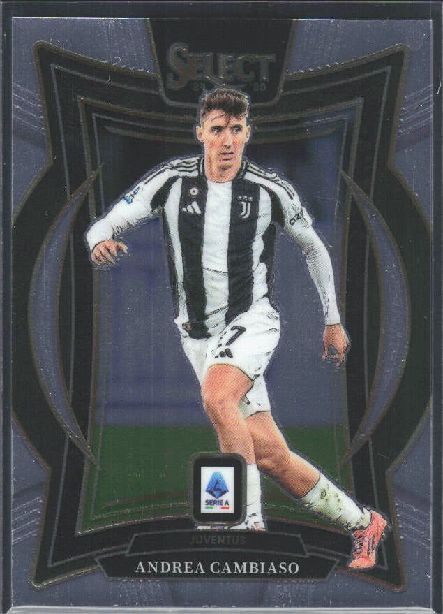 2024-25 Panini Select Serie A Andrea Cambiaso Terrace #93 – framsida