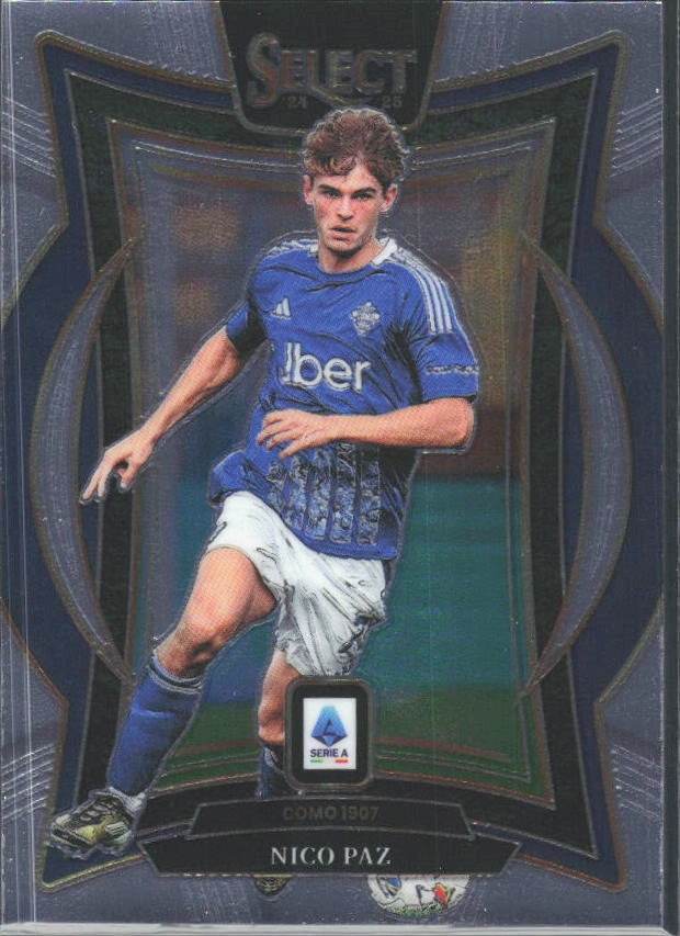 2024-25 Panini Select Serie A Nico Paz Terrace #39 – framsida