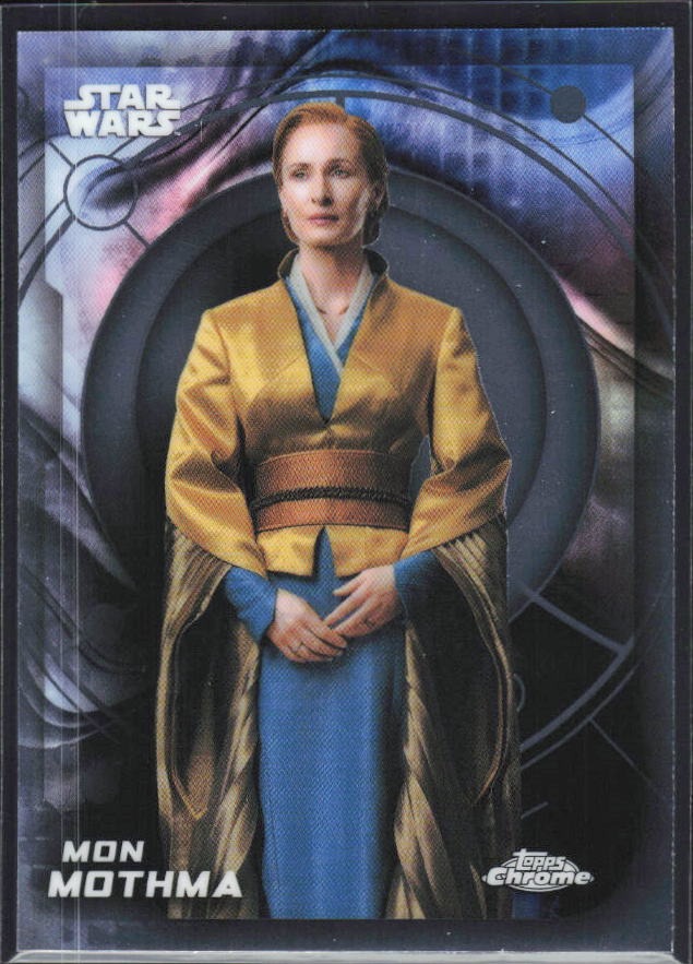 2026 Topps Chrome Star Wars Mon Mothma Characters #113 – framsida