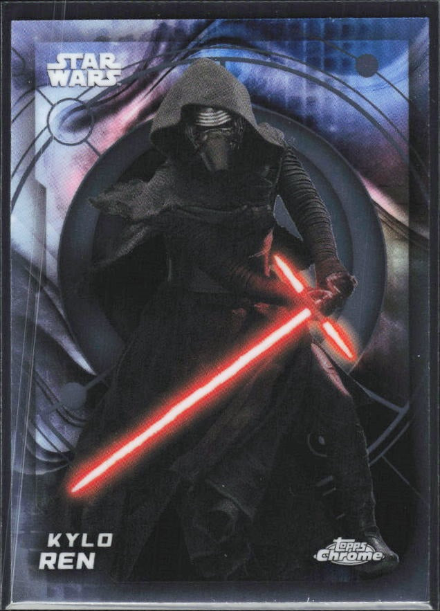 2026 Topps Chrome Star Wars Kylo Ren Characters #57 – framsida