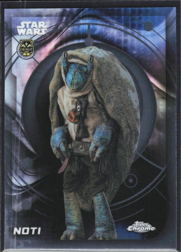 2026 Topps Chrome Star Wars Noti Characters #110 – framsida