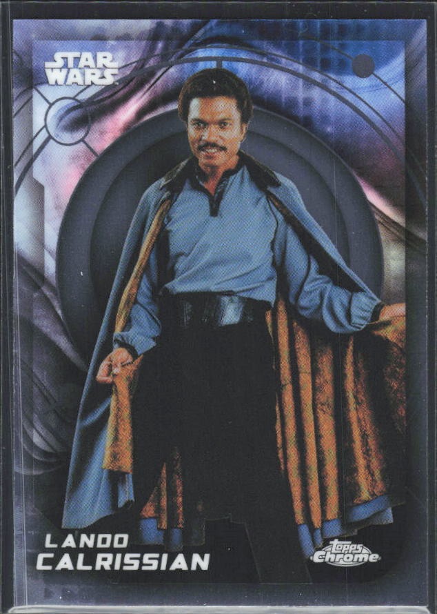 2026 Topps Chrome Star Wars Lando Calrissian Characters #190 – framsida