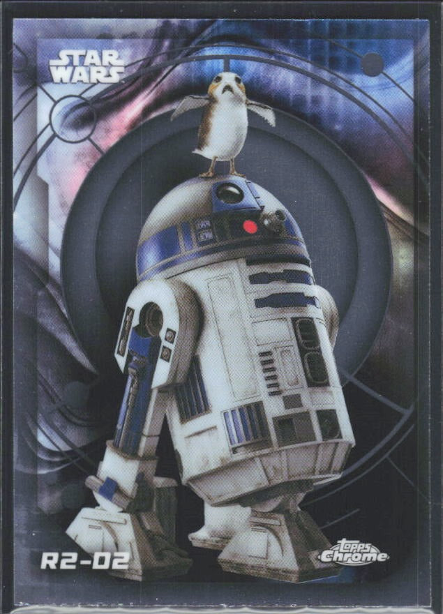 2026 Topps Chrome Star Wars R2-D2 Characters #197 – framsida