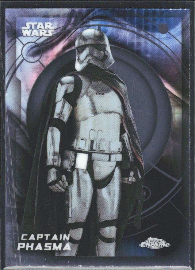 2026 Topps Chrome Star Wars Captain Phasma Characters #93 – framsida