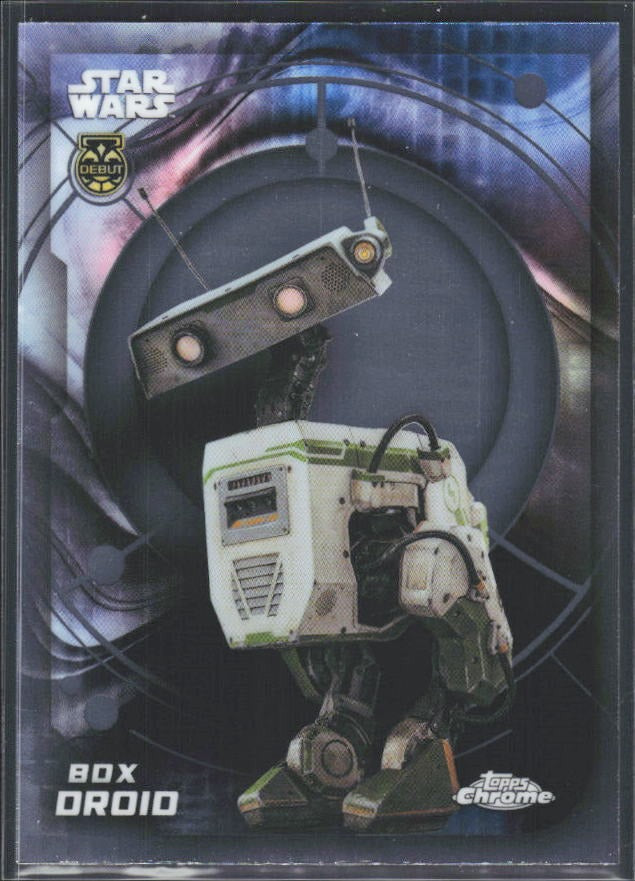 2026 Topps Chrome Star Wars BDX Droid Characters #149 – framsida