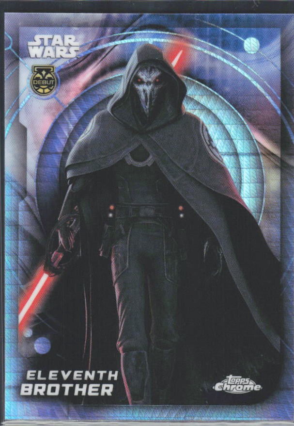 2026 Topps Chrome Star Wars Eleventh Brother Characters Prism Refractor – preliminär #191 – framsida