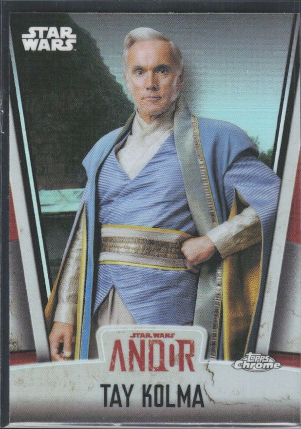 2026 Topps Chrome Star Wars Tay Kolma Andor Season 2 Characters #A2-TAY – framsida