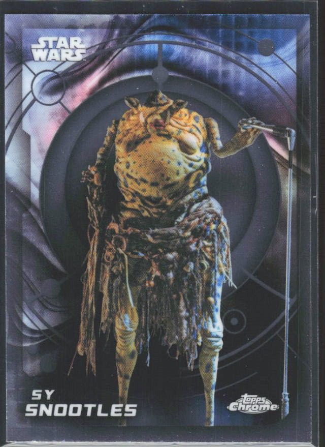 2026 Topps Chrome Star Wars Sy Snootles Characters #13 – framsida