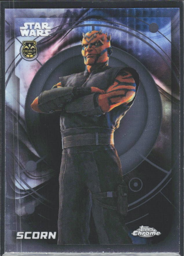 2026 Topps Chrome Star Wars Scorn Characters #77 – framsida