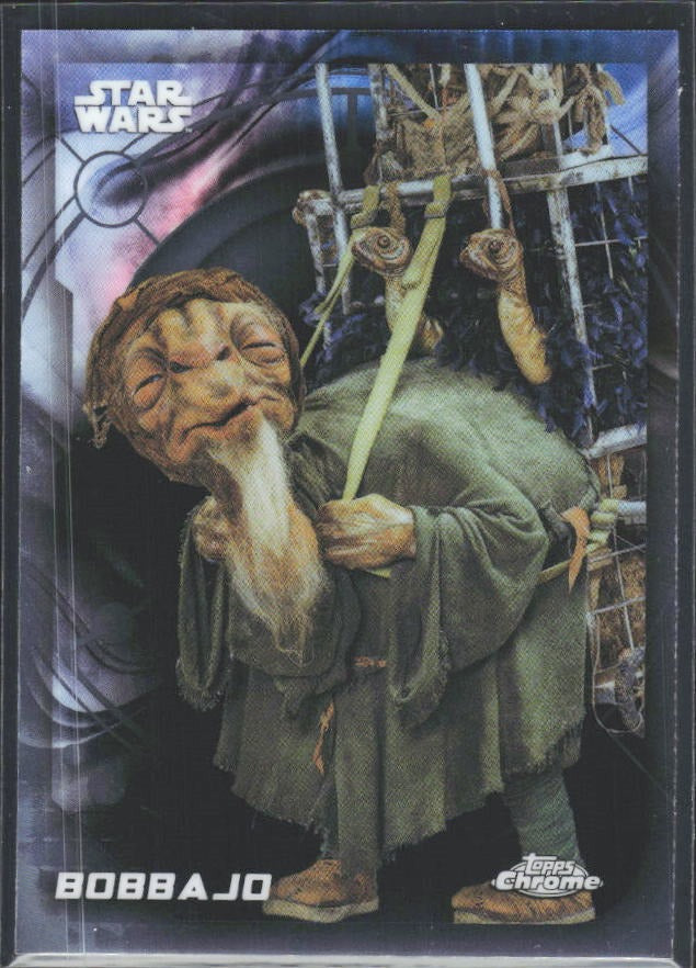 2026 Topps Chrome Star Wars Bobbajo Characters #69 – framsida