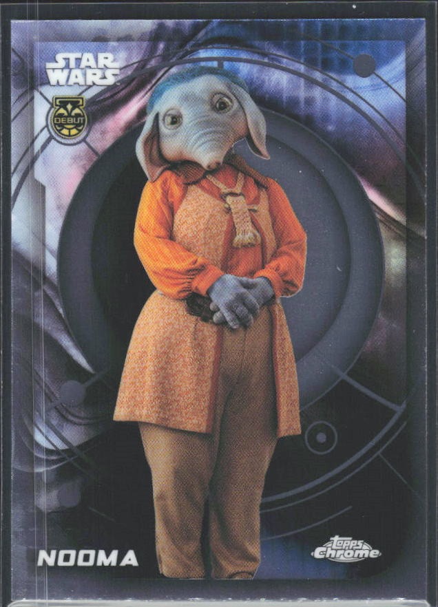 2026 Topps Chrome Star Wars Nooma Characters #28 – framsida