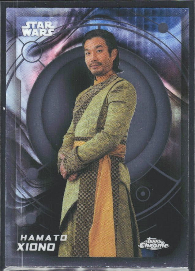 2026 Topps Chrome Star Wars Hamato Xiono Characters #16 – framsida