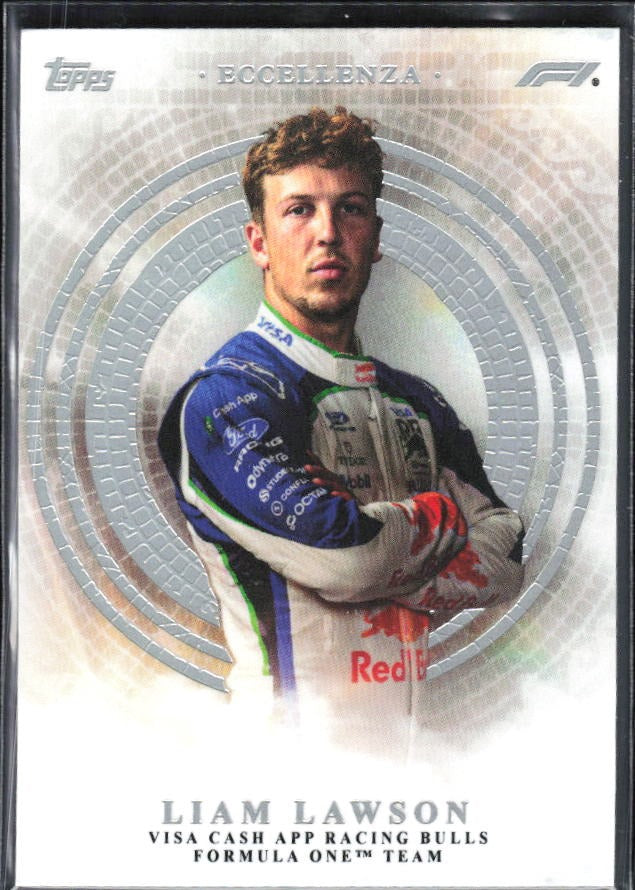 2026 Topps F1 Eccellenza Liam Lawson Eccellenza – framsida