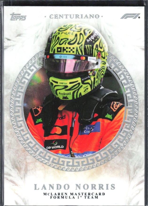 2026 Topps F1 Eccellenza Lando Norris Centuriano – framsida