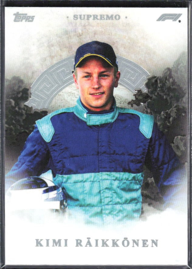 2026 Topps F1 Eccellenza Kimi Räikkönen Supremo – framsida