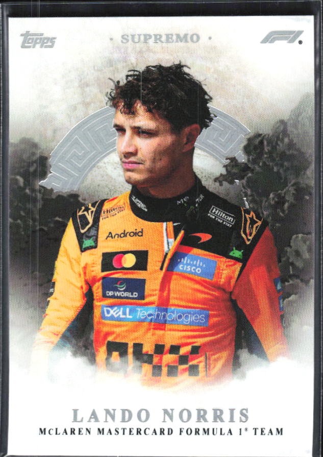 2026 Topps F1 Eccellenza Lando Norris Supremo – framsida