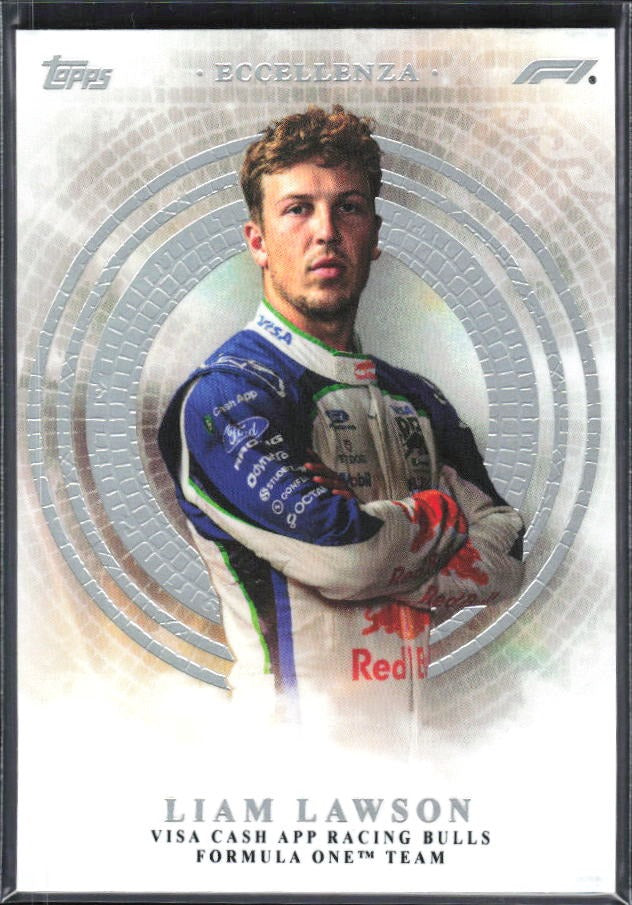 2026 Topps F1 Eccellenza Liam Lawson Eccellenza – framsida