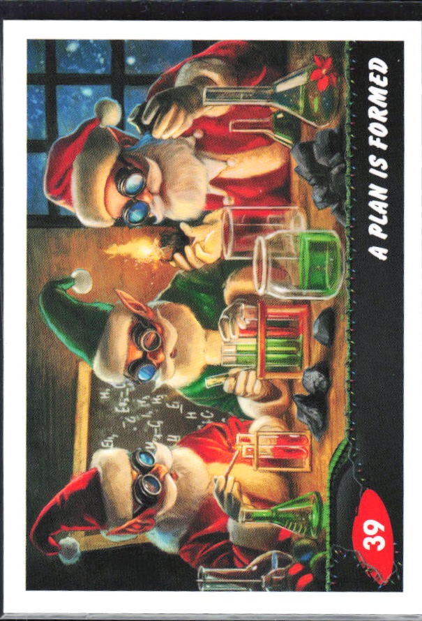2026 Topps Mars Attacks Christmas A Plan Is Formed Base story #39 – framsida