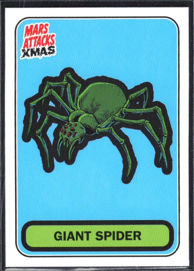 2026 Topps Mars Attacks Christmas Giant Spider Characters B #B-69 – framsida
