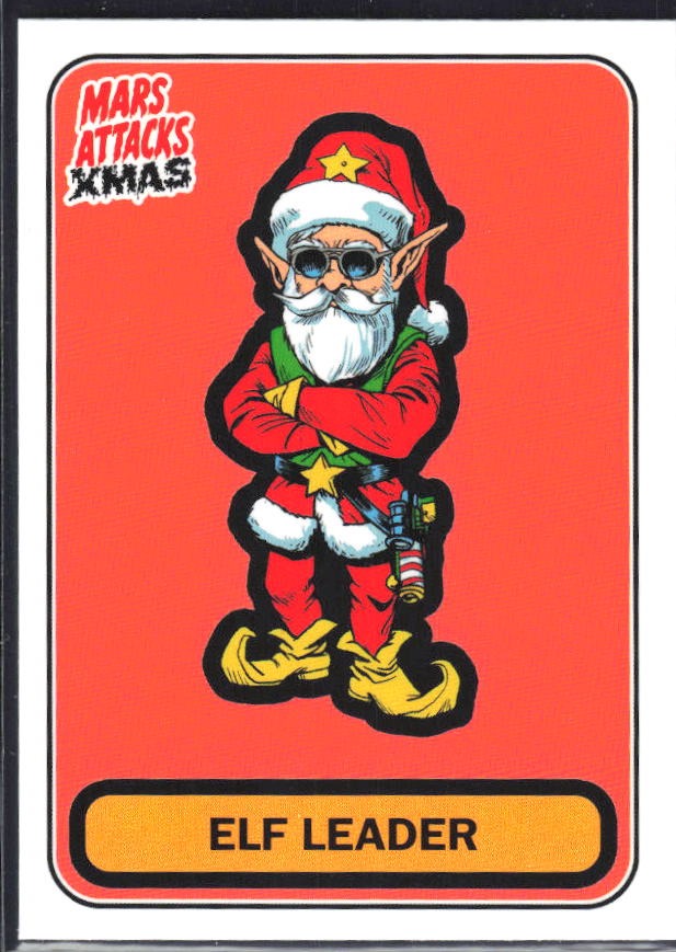 2026 Topps Mars Attacks Christmas Elf Leader Characters B #B-54 – framsida