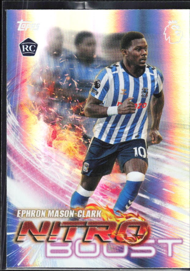 2026-27 Topps Premier League Ephron Mason-Clark Nitro Boost #NB23 – framsida