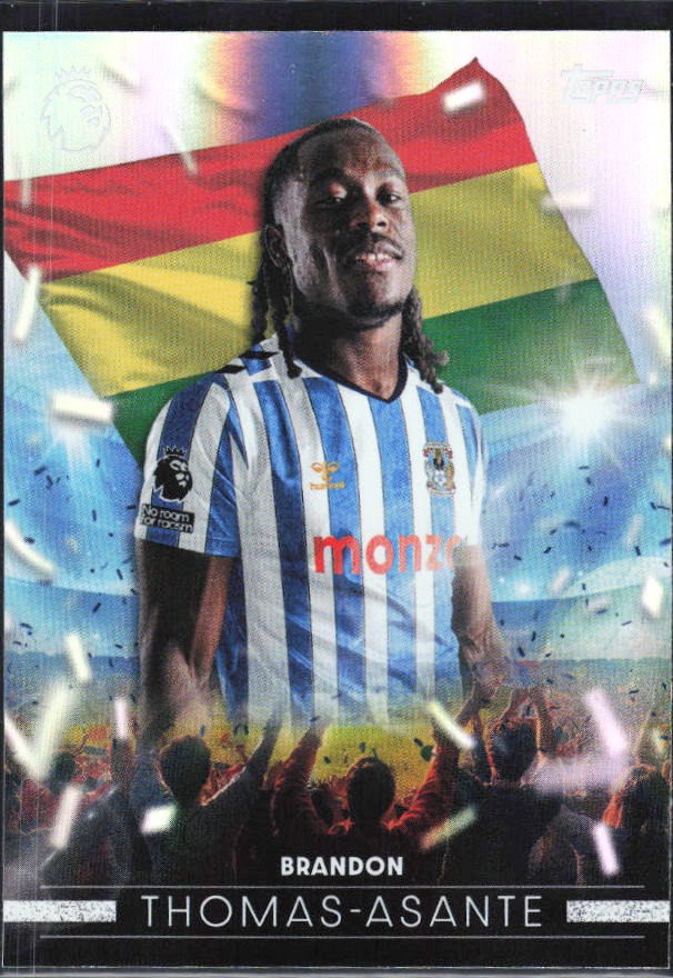2026-27 Topps Premier League Brandon Thomas-Asante Fan Favourites #FF25 – framsida