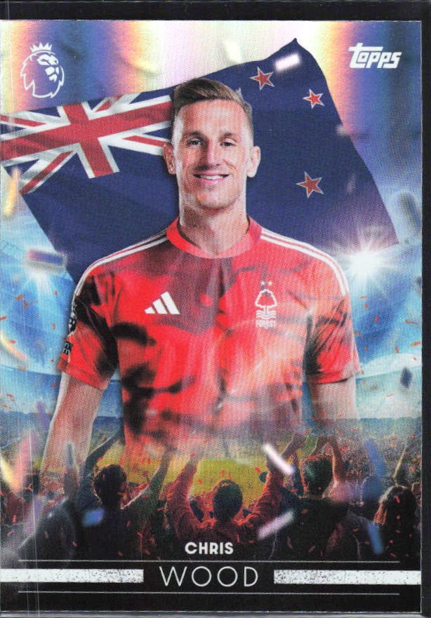 2026-27 Topps Premier League Chris Wood Fan Favourites #FF22 – framsida