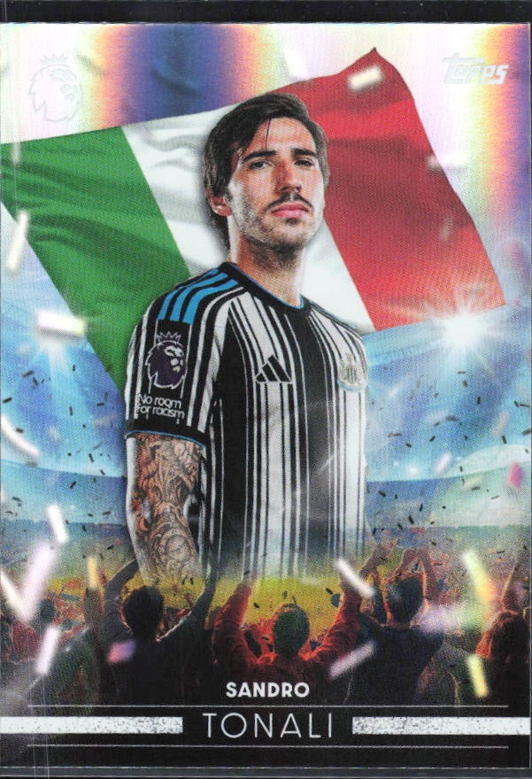 2026-27 Topps Premier League Sandro Tonali Fan Favourites #FF21 – framsida