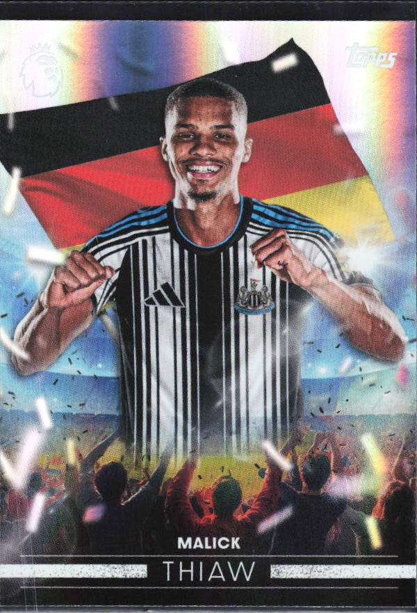 2026-27 Topps Premier League Malick Thiaw Fan Favourites #FF20 – framsida