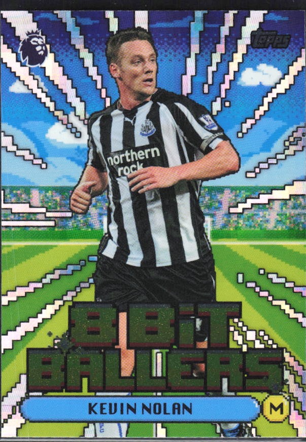 2026-27 Topps Premier League Kevin Nolan 8 Bit Ballers #8B17 – framsida