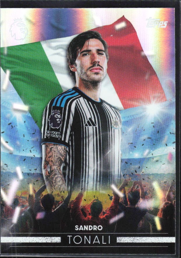 2026-27 Topps Premier League Sandro Tonali Fan Favourites #FF21 – framsida