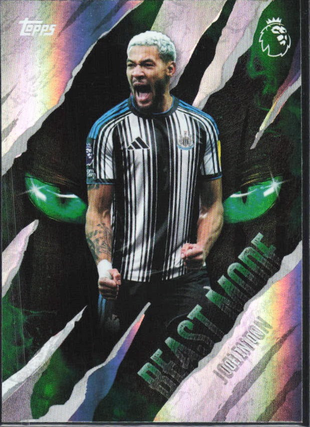 2026-27 Topps Premier League Joelinton Beast Mode #BM21 – framsida