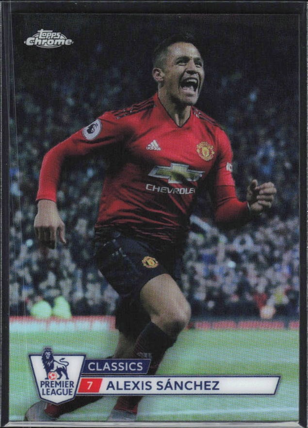 2026-27 Topps Premier League Alexis Sánchez Chrome Classics #CC22 – framsida