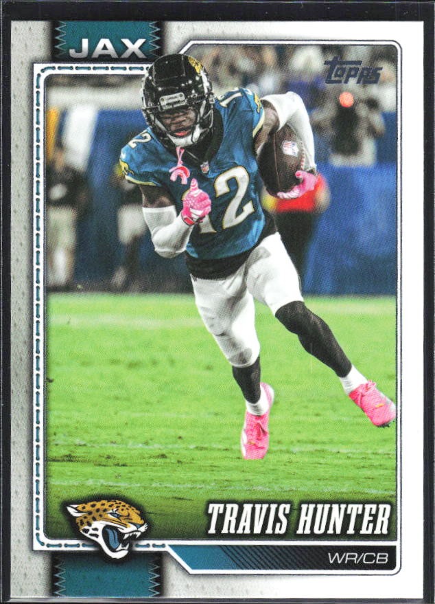 2026 Topps Flagship Football Travis Hunter #90 – framsida