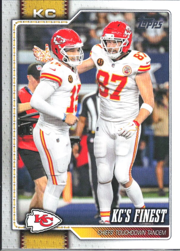 2026 Topps Flagship Football KC's Finest #291 – framsida