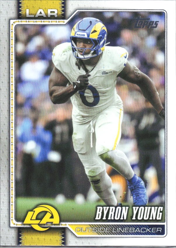 2026 Topps Flagship Football Byron Young #116 – framsida