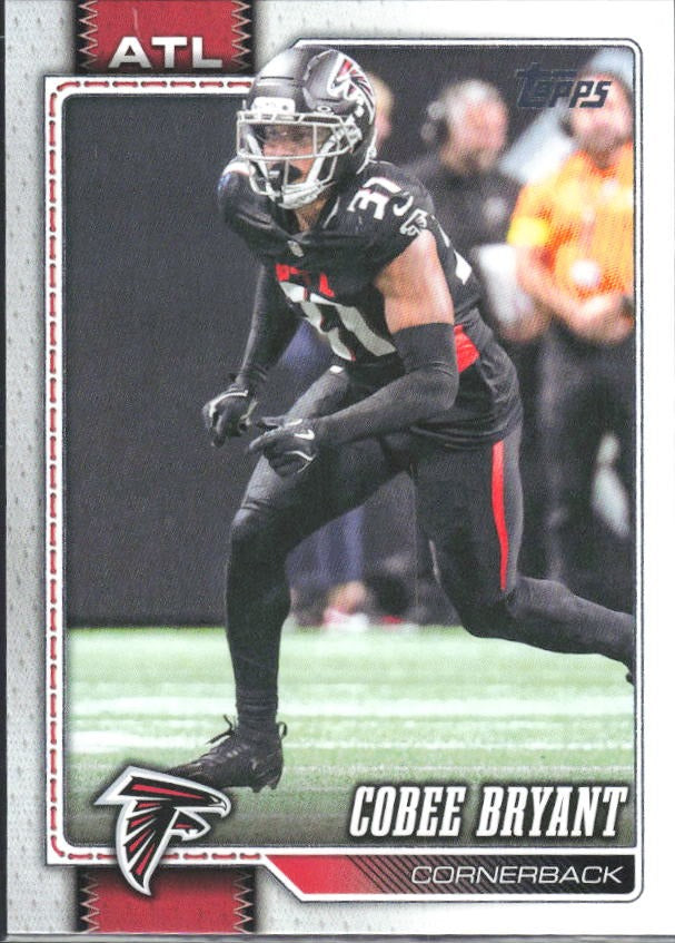 2026 Topps Flagship Football Cobee Bryant #203 – framsida