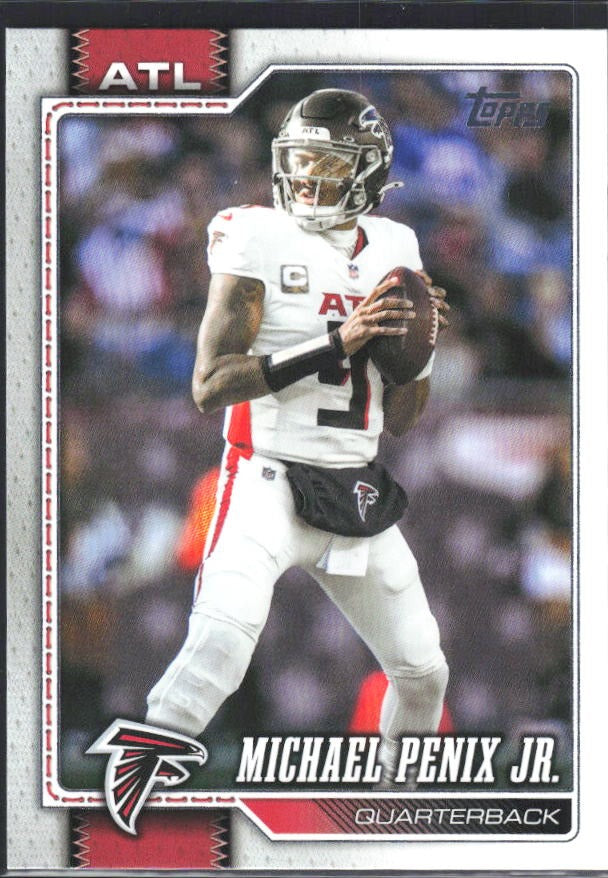 2026 Topps Flagship Football Michael Penix Jr. #8 – framsida