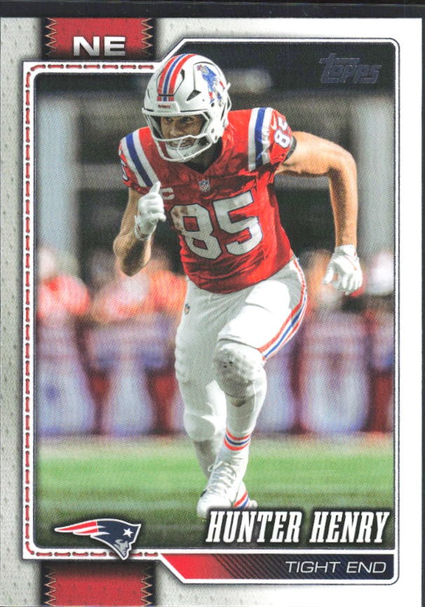 2026 Topps Flagship Football Hunter Henry #138 – framsida