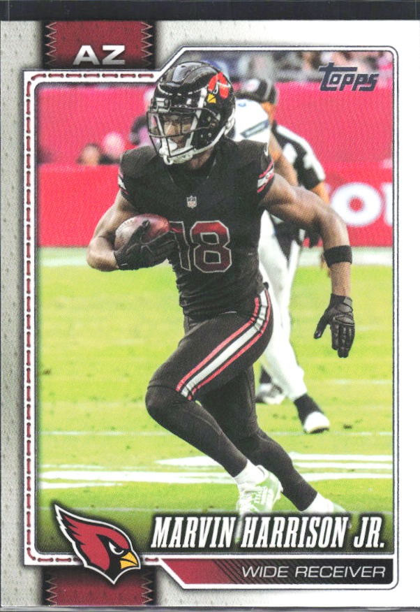 2026 Topps Flagship Football Marvin Harrison Jr. #1 – framsida