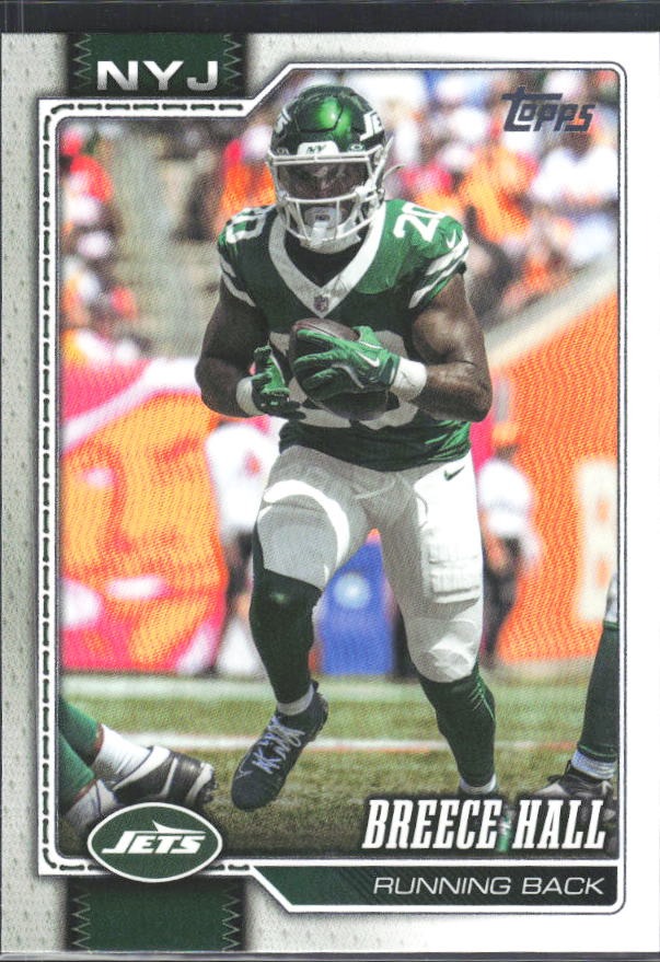 2026 Topps Flagship Football Breece Hall #162 – framsida