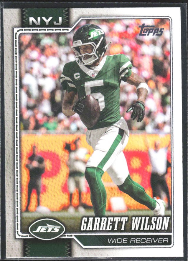 2026 Topps Flagship Football Garrett Wilson #159 – framsida